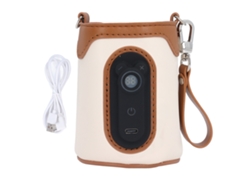 Calientabiberones Portátil Usb Con 26 Niveles Ajustables Para La Leche En Casa Y De Viaje.