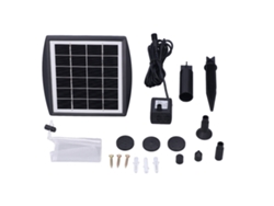 Bomba solar sumergible sin escobillas para fuentes, oxigenación de tanques, piscinas y acuarios.