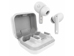 YEMAESRE Auriculares inalámbricos Bluetooth estéreo de alta fidelidad blancos HD