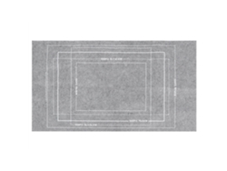 Tapete De Fieltro Para Puzles Infantiles, 116x66cm, Gris, Con Almacenamiento, 1500 Piezas.
