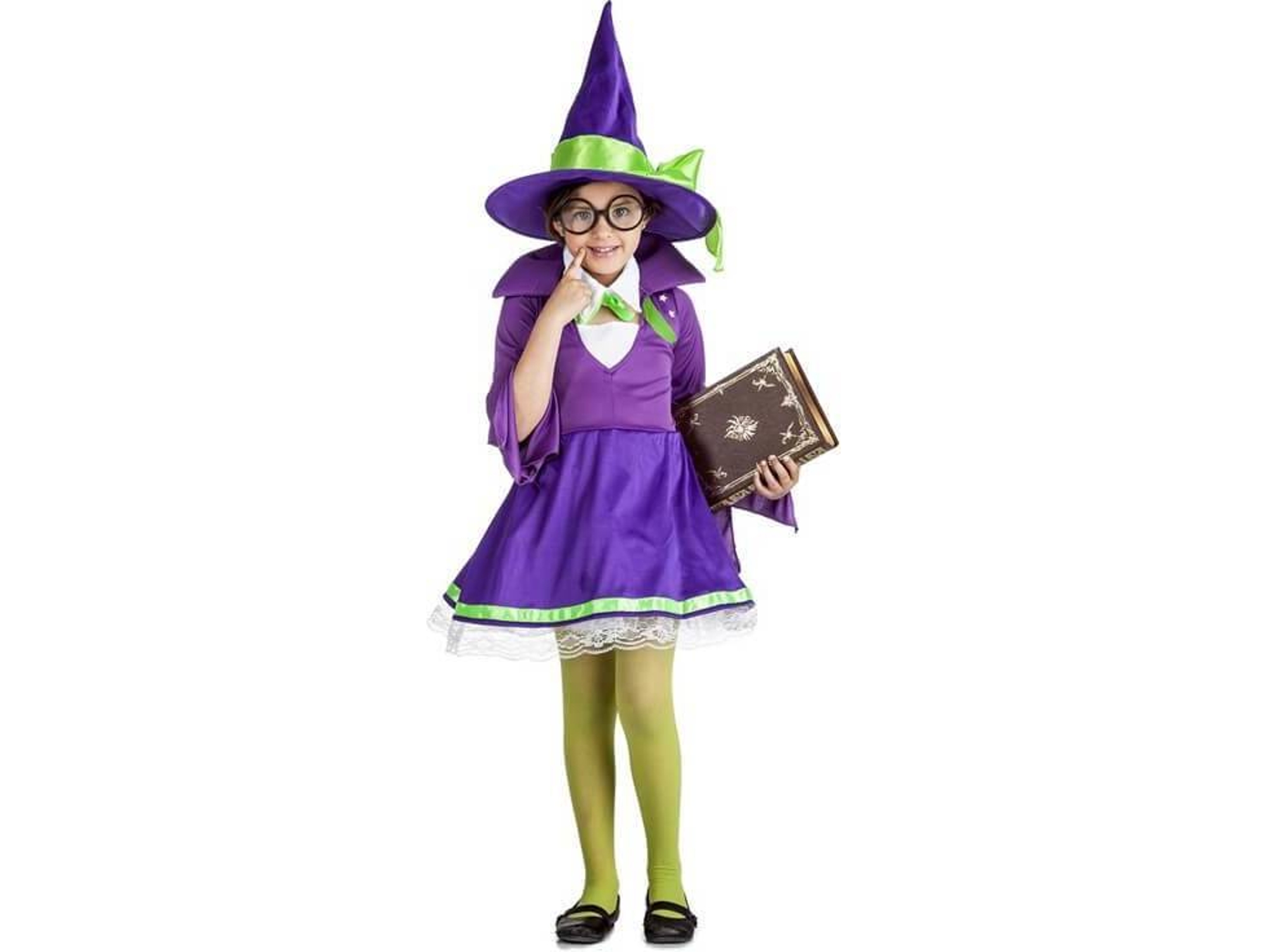 Disfraz de Niña DISFRAZZES Aprendiz Bruja (Talla: 5 a 6 años)