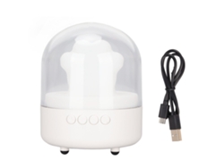 Altavoz Bluetooth Con Forma De Garra, Luz Nocturna Multifuncional, Ideal Para Fiestas En Casa, Color Blanco Marfil.