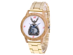 Reloj Analógico De Cuarzo Zhoulianfa Fashion Casual Unisex Retro Halloween