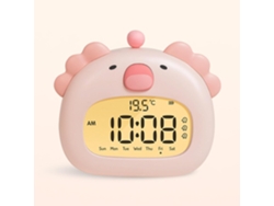 Despertador Infantil, Despertadores Con Ajolote Rosa Y Luz Nocturna, Regalos Para Niñas, Lindos Relojes Digitales (rosa)