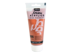 Tinta Acrílica PÉBÉO (Metálica - Cobre - 100ml)