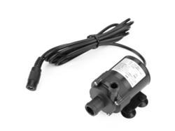 Minibomba de agua CC sin escobillas para piezas pequeñas estancas, 12 V, -40 ℃ ~ 100 ℃, ideal para jardines y acuarios.