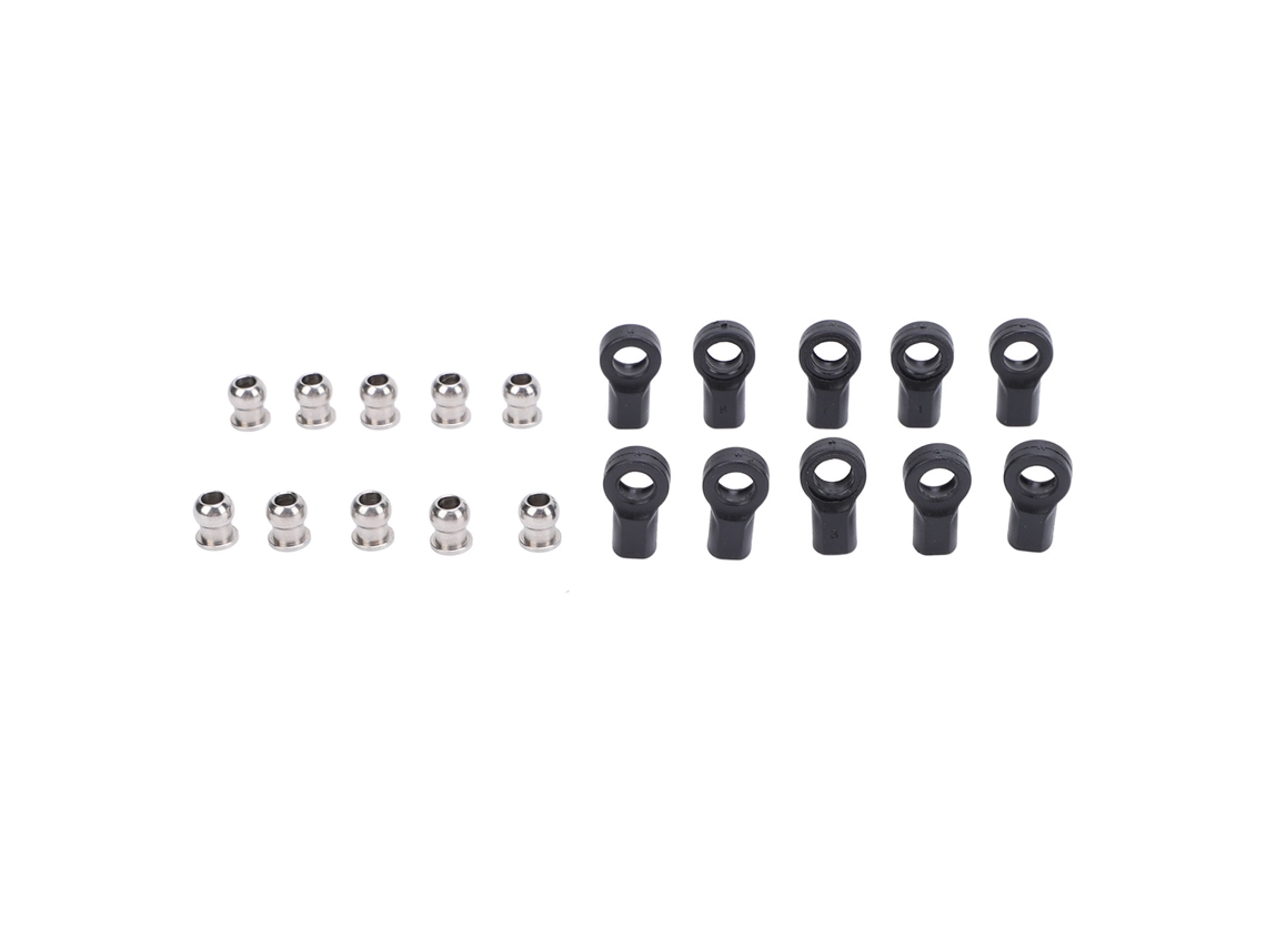 10 Conectores De Viga Rc M3 Para Soporte De Rótula De Plástico Para Crawler 1/10 Axial Scx10 I Ii Iii