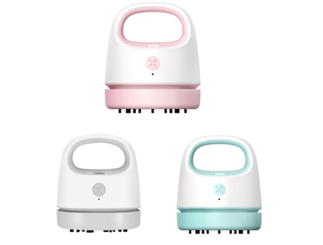 Aspiradora de escritorio portátil con USB recargable, minisucción de 2 velocidades para limpiar polvo y migas