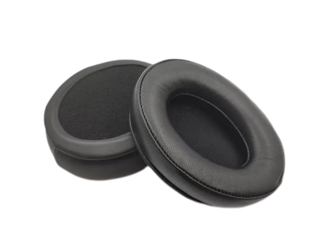 Almohadillas para auriculares Kingston KHX-HSC-PYPERX Cloud Soft Foam, piel de cordero negra