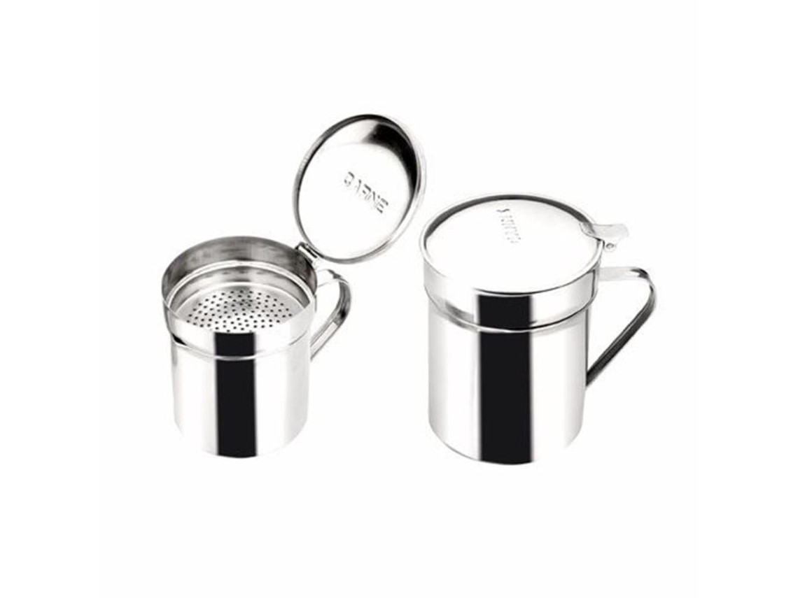 Grasera inoxidable 500 ml 10x11 cm carne