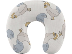Almohada Viaje Cuello: Cómoda Espuma Viscoelástica Viscoelástica Fácil Relajación Cómodos Familia.brfácil