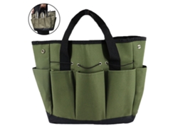 Bolsa para herramientas de jardín, Oxford 600D con bolsillos organizadores para mujeres y hombres para guardar herramientas