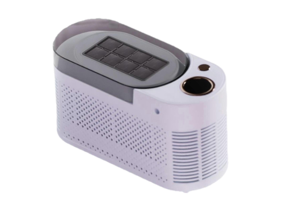 Máquina de hielo de sobremesa con limpieza automática para el hogar y la oficina, producción rápida de hielo, color morado.