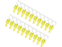 Conjunto De 24 Escovas De Limpeza De Esponja Macia Para Bicos E Mamadeiras.