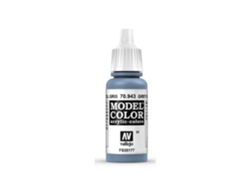 Pintura Acrílica Mate 17 Ml ACRYLICOS VALLEJO 943 Azul Gris Fs35177