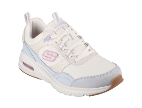 Zapatillas de Mujer SKECHERS Air Court Blanco (38)