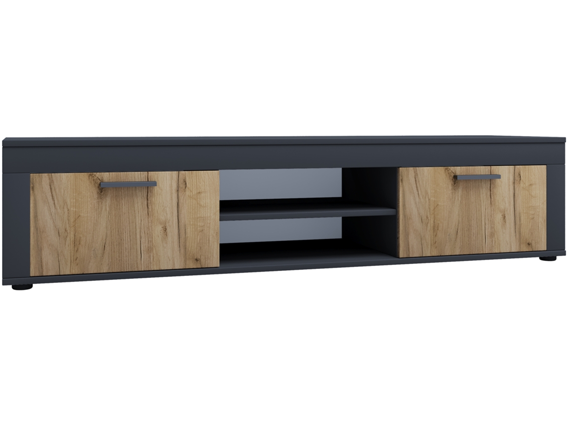Mesa Baja Para TV En Madera Usilo Mueble Tv XL Vcm