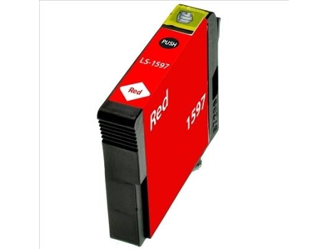 Cartucho para Epson t1597 Rojo Tinta de Pigmento c13t15974010