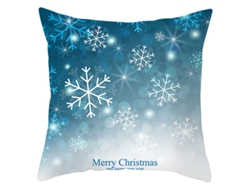 Serie Navideña Nieve Funda de Almohada