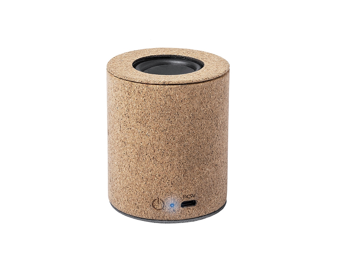 Altavoz Nature Corcho Bluetooth 5.0 . Potencia Sonido 3w. Batería 300 Mah