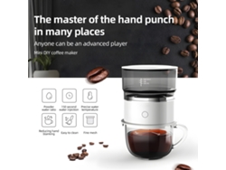 Cafetera De Goteo Reutilizable De 190 Ml (6.76 Oz), Para 1-3 Tazas, Portátil Para Viajes Y Para El Hogar.