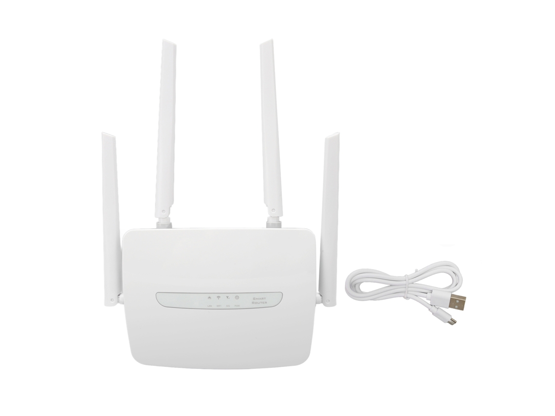 Router Wifi Cpe 4g Lte Con Ranura Para Tarjeta Sim Nano Y Punto De Acceso Wifi Móvil