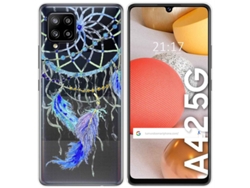 Carcasa Samsung Galaxy A42 5G TUMUNDOSMARTPHONE Dibujos Transparente Multicolor