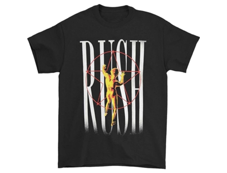 Camiseta ROCKINSTONE degradada Rush Starman (XXXL)
