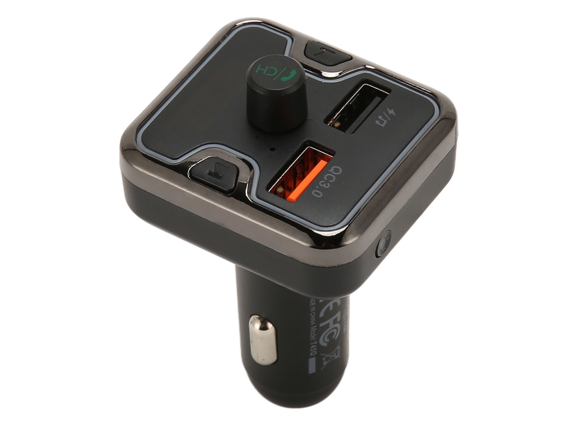 Adaptador De Música Para Coche, Llamadas Manos Libres, Sonido Sin Pérdida, Carga Rápida, Navegación, Mensaje De Voz, Transmisor Bluetooth Para Coche