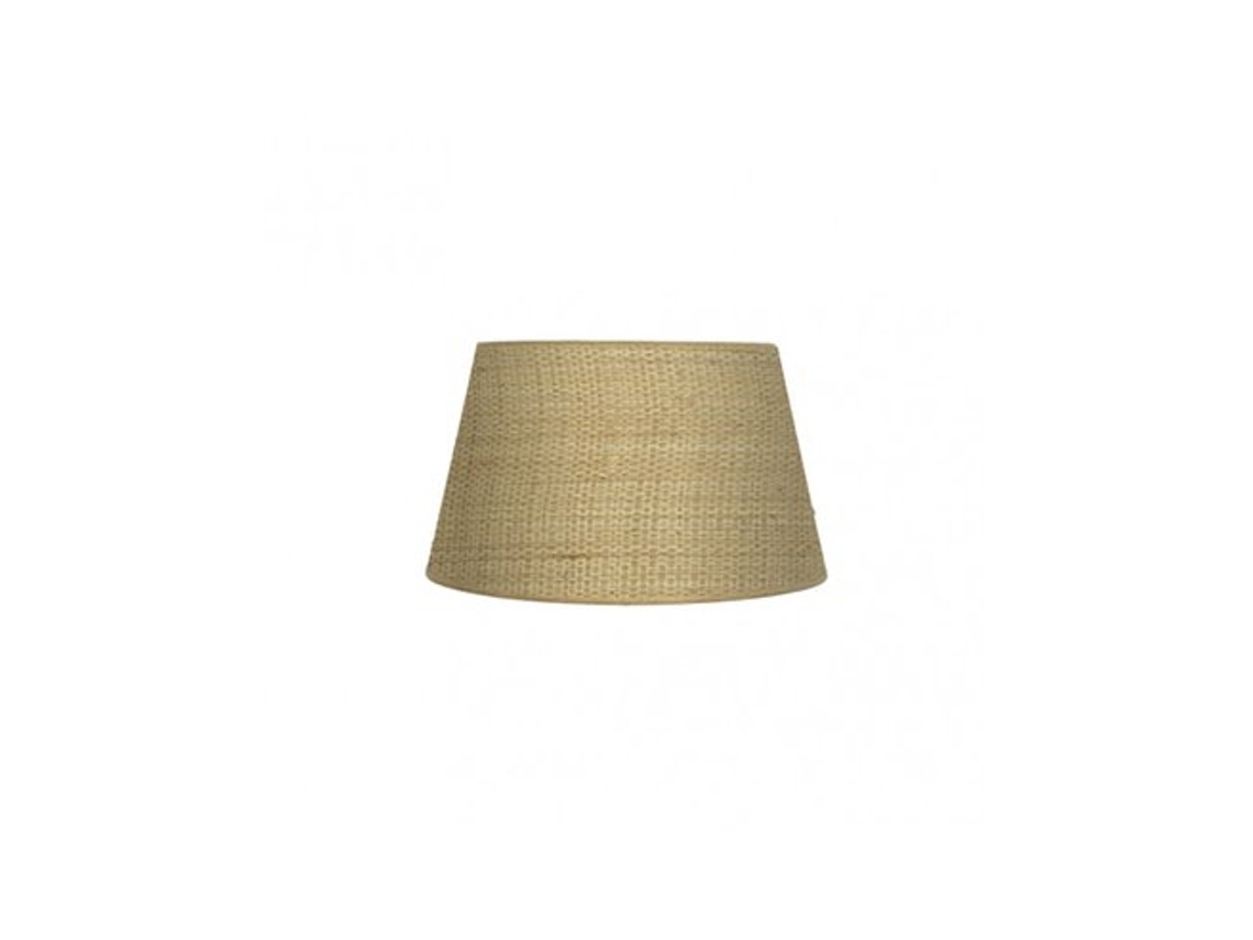 Pantalla Salma E27 Natural 30dx22dx17h Conica Abierta