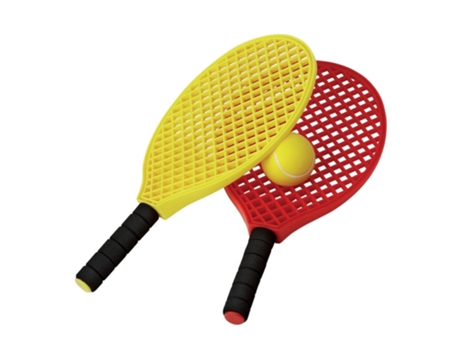 Juego de 2 mini raquetas de tenis + pelotas para niños TREMBLAY CT