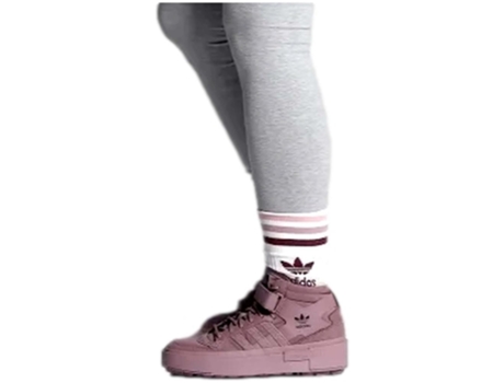 Zapatillas de Mujer ADIDAS Forum Bonega Morado (38)