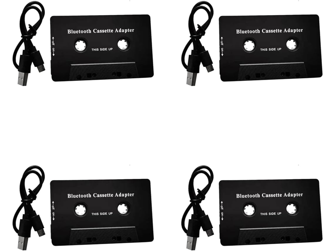 Adaptador De Audio Bluetooth 5.0 Para Casete Universal 4x Para Coche.
