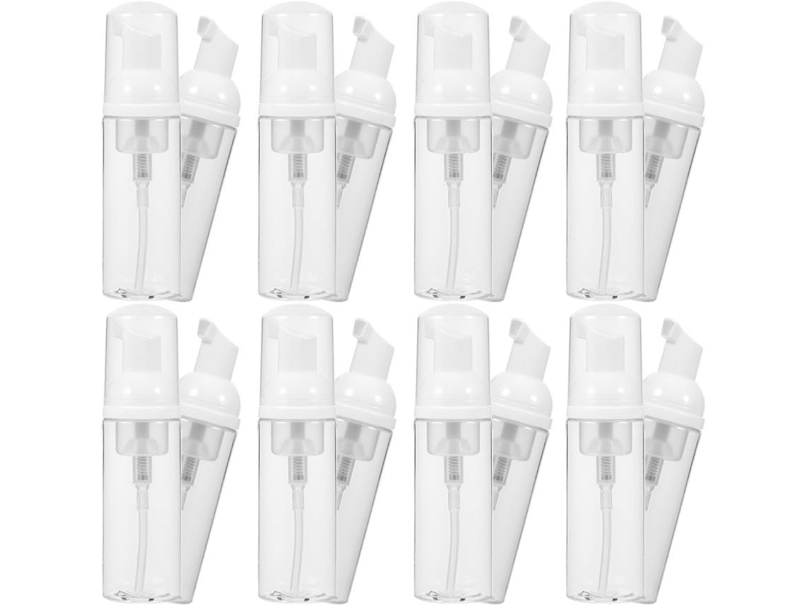 Paquete De 28 Botellas Vacías De 60 Ml Con Dosificador De Espuma