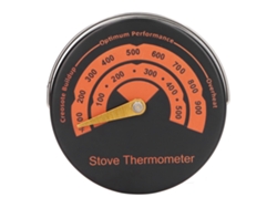 Termómetro De Estufa Magnético Para Hoguera Medidor De Temperatura 0-500℃