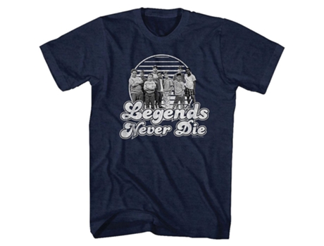 Camiseta ROCKINSTONE de reparto de Sandlot de Legends Never Die (XL)