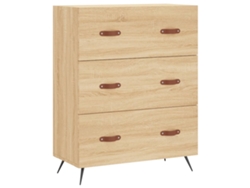 Maison Exclusive - Cómoda Madera De Ingeniería Roble Sonoma 69,5x34x90 Cm