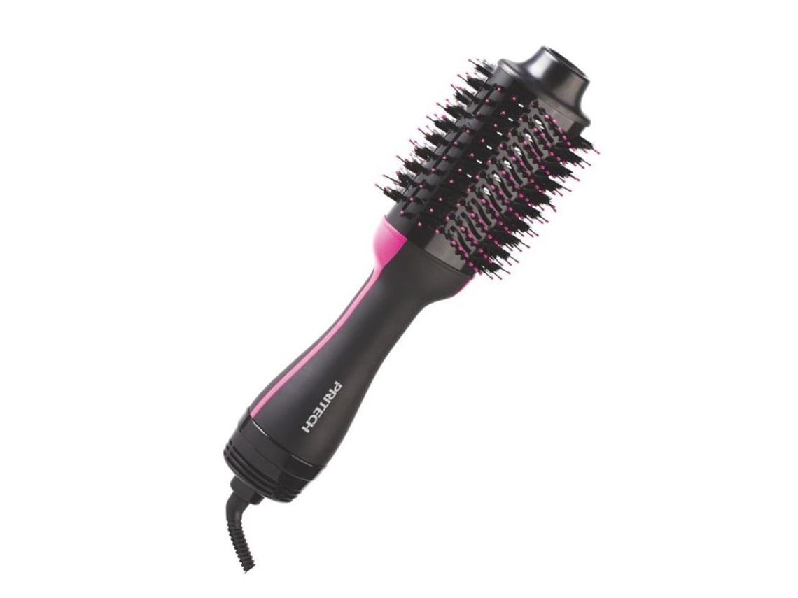 Cepillo alisador de cabello 2 en 1 1200W HS 847 Negro Lila Chaberlu