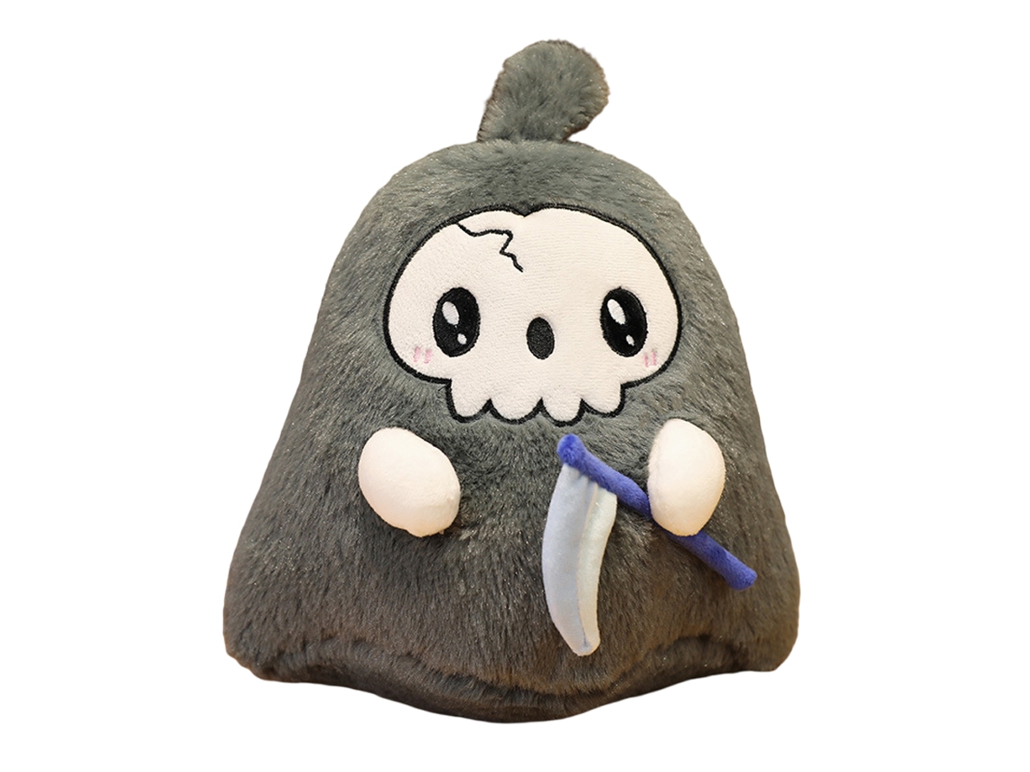 Peluche De Halloween De Anime, Calavera De La Parca, Juguete De Peluche Suave, Colección, Regalo, 20 Cm