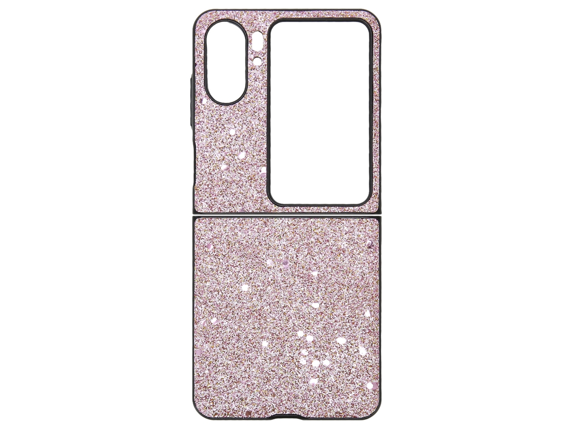Cubierta Para Teléfono (pliegue Brillante) Para Oppo Find N2 Flip Pink Shimmer