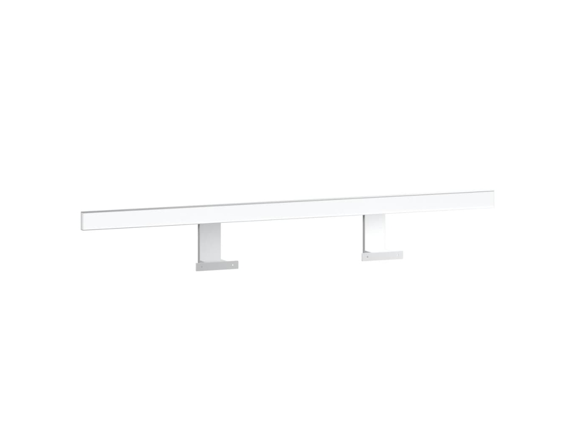 Lámpara De Espejo Led VIDAXL Plateado Aluminio