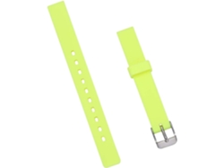 Correa Repuesto Impermeable Cómoda Diseño Ajustable Reloj Silicona Amarilla 12 Todas Ocasiones Mm
