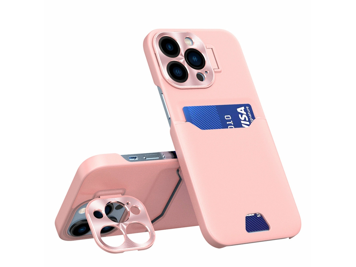 Estuche Folio Portamonedas Cuero para Samsung Galaxy S23 GENERIC Piel Rosa