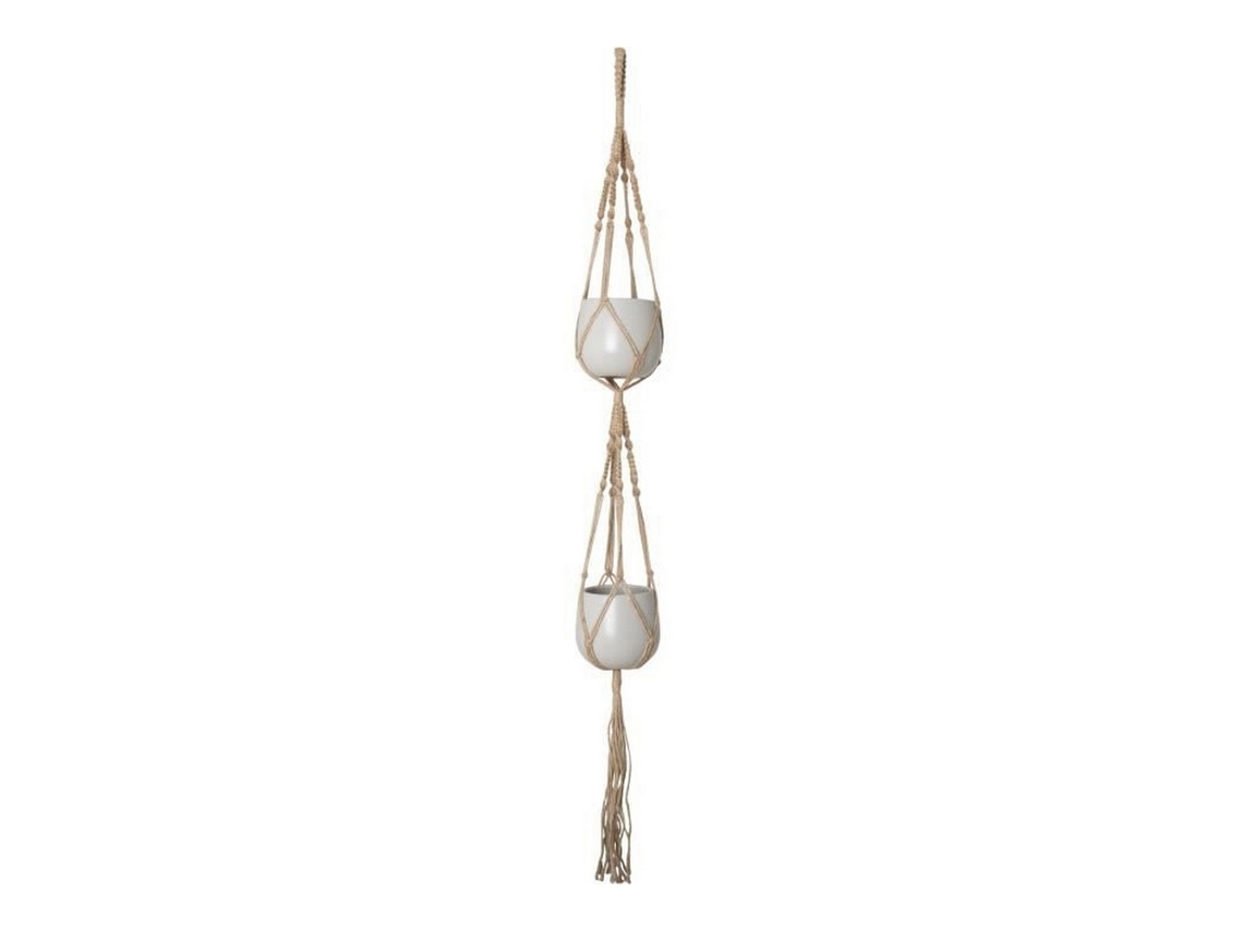 Soporte de Maceta ARTEVASI (40 x 17,50 x 13,50 cm - Fibra Natural)