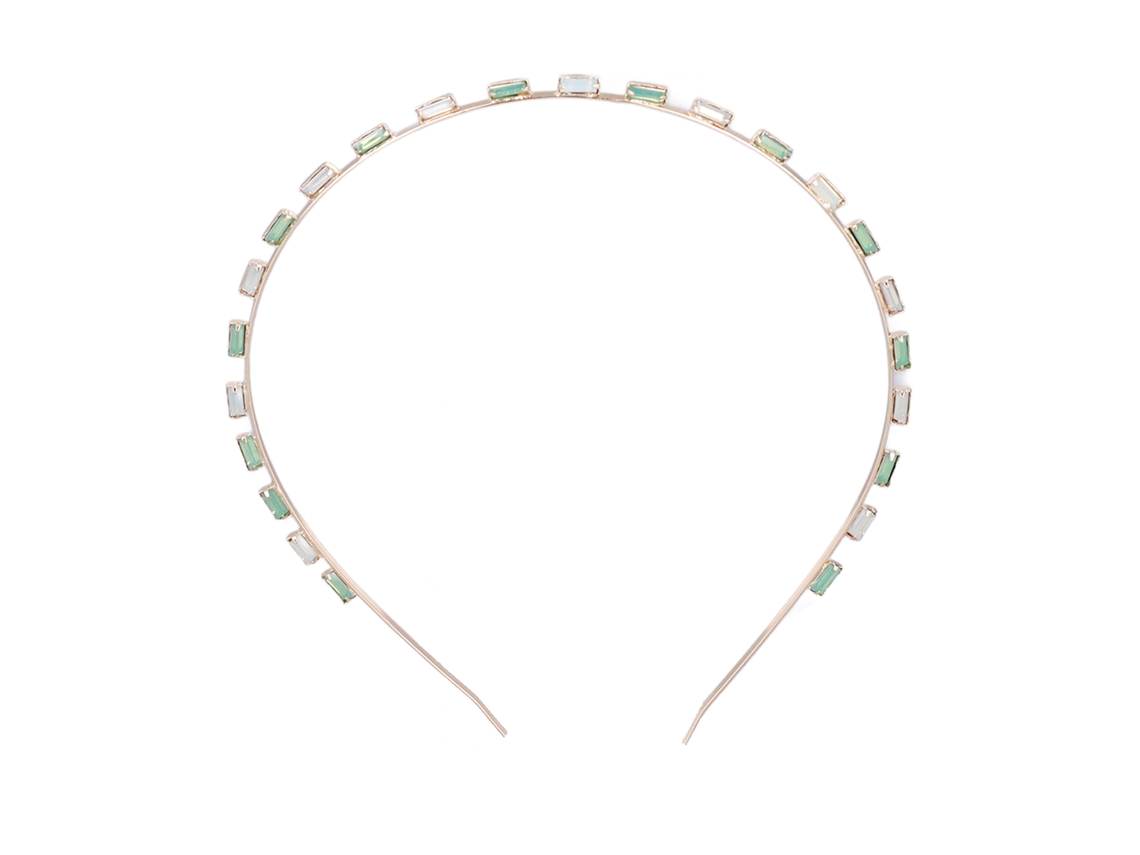 Tiara De Diamantes De Imitación, Buena Elasticidad, Cómoda, Brillante, Accesorio Para El Cabello Colorido Cht-712