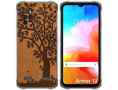 Carcasa Ulefone Armor 12 5G TUMUNDOSMARTPHONE Dibujos Cuero 03 Multicolor