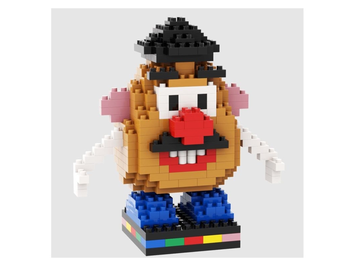 Pixo Mister Tuberculo Bricks Construcción Animación Ts006 Pixoworld P25pixoworld