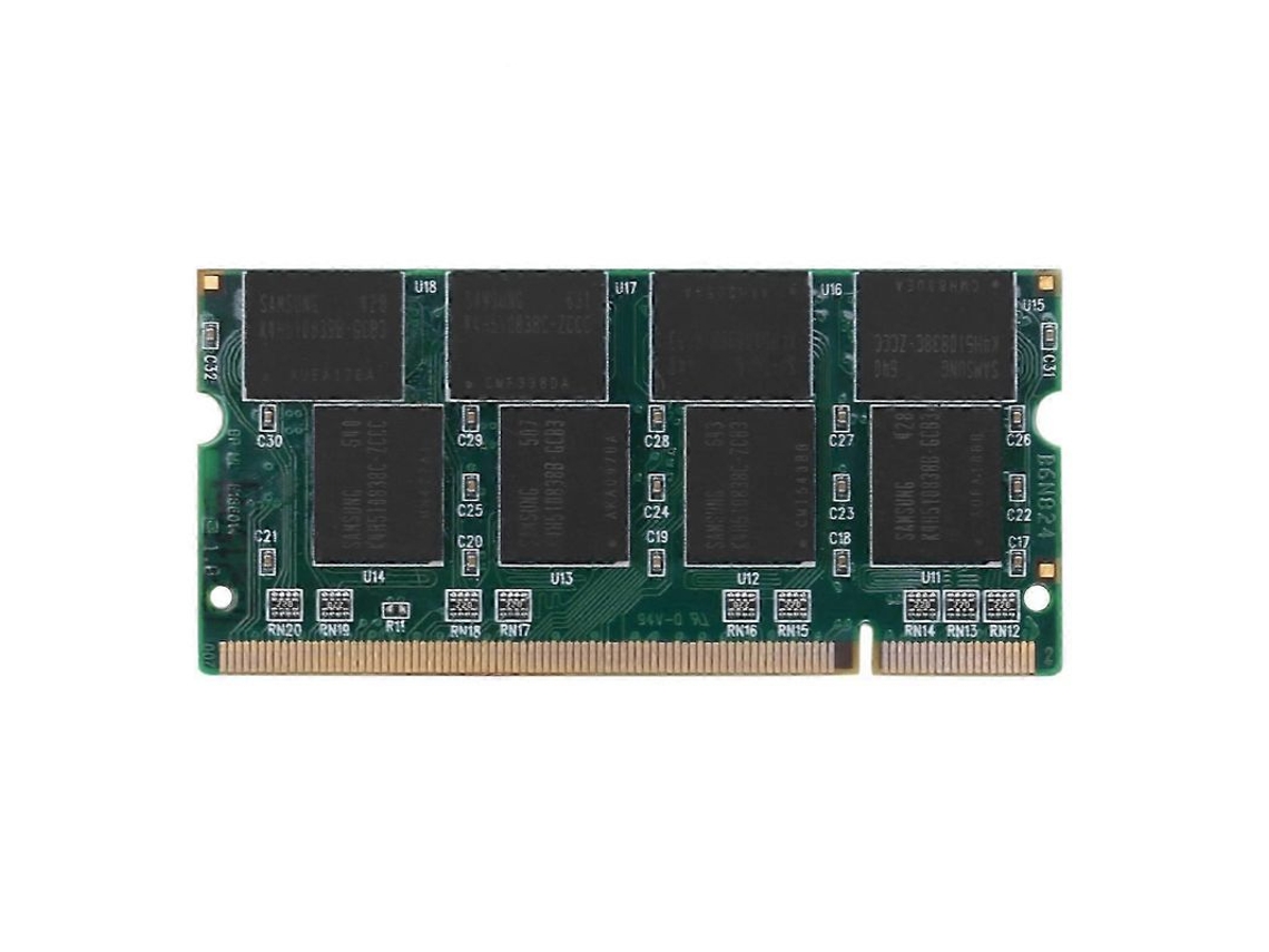 Memoria Ram Para Portátiles De 1 Gb Ddr1 So-dimm De 200 Pines Y 333 Mhz Pc2700 De 2,6 V.