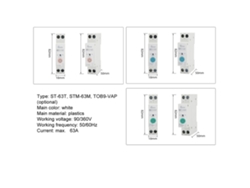 Toma de corriente con temporizador programable, 2900W, protección contra sobretensiones, 2 puertos USB (5V 2.1A).