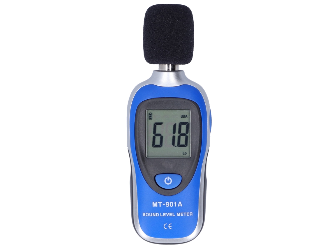 Mt-901a Medidor De Ruido Digital, Medidor De Nivel De Sonido Lcd, Mini Medidor De Decibelios, Preciso
